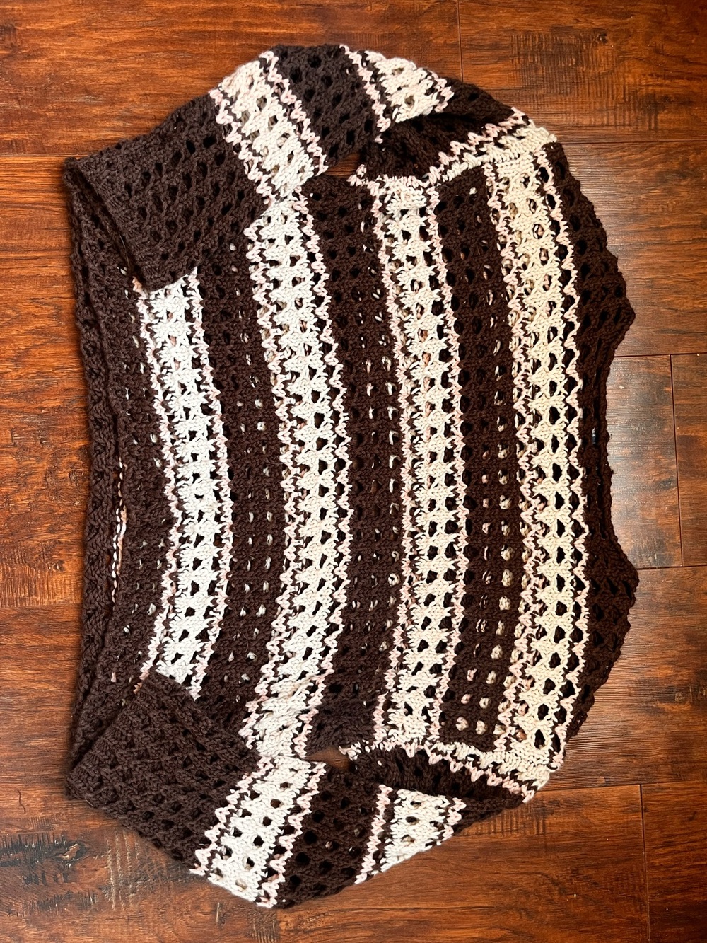 Arizona Crochet Knit Sweater 🤎
